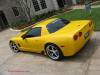 C5 Chevrolet Z06 Corvette 2001 - 2004, 385 to 405 horsepower, Aluminum block and heads LS6, all with 6 speeds.  America's sport car in Millennium Yellow, with CCW SP500 wheels.