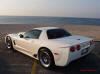 C5 Chevrolet Z06 Corvette 2001 - 2004, 385 to 405 horsepower, Aluminum block and heads LS6, all with 6 speeds.  America's sport car in Artic White, with extra rear spoiler, looks good.