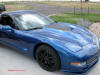 C5 Chevrolet Z06 Corvette 2001 - 2004, 385 to 405 horsepower, Aluminum block and heads LS6, all with 6 speeds.  America's sport car in Electron Blue, with some very cool ghost flames.