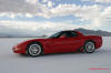 C5 Chevrolet Z06 Corvette 2001 - 2004, 385 to 405 horsepower, Aluminum block and heads LS6, all with 6 speeds.  America's sport car in Red, on the salt flats.