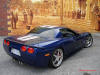 C5 Chevrolet Z06 Corvette 2001 - 2004, 385 to 405 horsepower, Aluminum block and heads LS6, all with 6 speeds.  America's sport car in Electron Blue, 2004 Z16 with carbon fiber hood, and polished wheels stock.