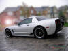 C5 Chevrolet Z06 Corvette 2001 - 2004, 385 to 405 horsepower, Aluminum block and heads LS6, all with 6 speeds.  America's sport car in Quick Silver, with rear end painted black.