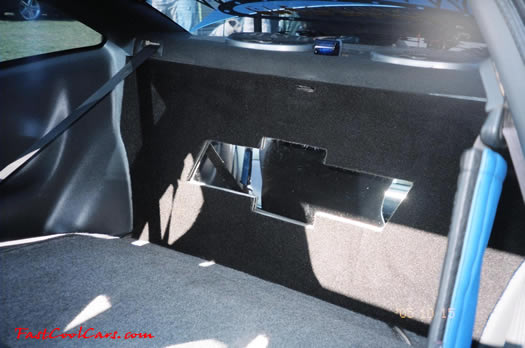 Chevrolet Cavalier - Custom modifications, and design, custom rear seat section.