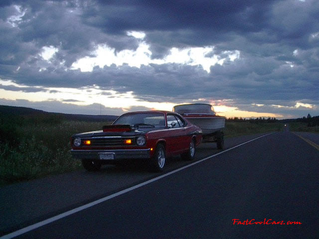 1973 Plymouth Duster - 440, with 250  H.P. nitrous