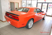 2009 Dodge Challenger SRT8 - 6.1 Hemi with 425HP, and this one is a 6 speed