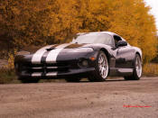 2001 Viper GTS - This is a 1 of 37 Sapphire Blue with silver Stripes.