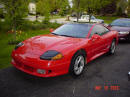 1991 twin turbo Dodge Stealth, nice red color