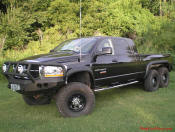 2006 Dodge Ram 3500 Mega-cab 6x6 -  A true 6x6 conversion on an extended long bed truck. 4:10 gears and 37 inch tires