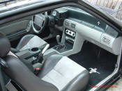 1991 LX Hatchback 5.0 5 speed Black with Grey/Black interior. Completely restored