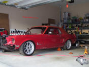 1968 Ford Mustang coupe that I was making a pro-touring car out of.