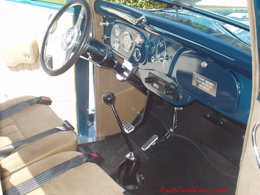 1936 Ford Pickup, cool interior