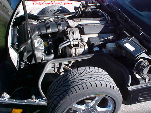1992 Chevrolet Corvette Coupe - Black on black, LT1, 6 speed, factory rated 300 horsepower