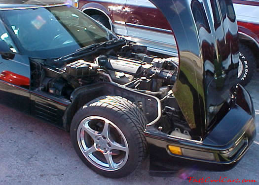 1992 Chevrolet Corvette Coupe - Black on black, LT1, 6 speed, factory rated 300 horsepower