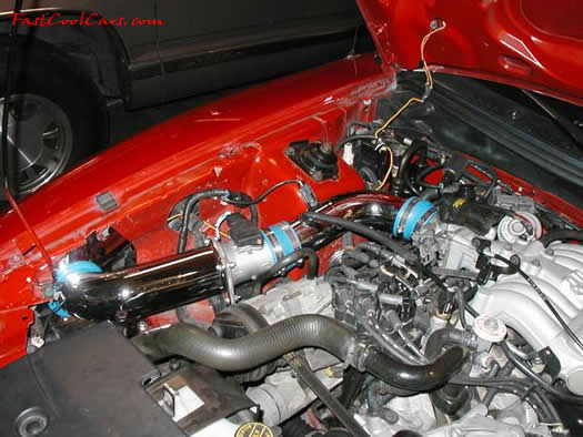 1995 Mustang 3.2 V-6 232 CID many mods like cold air intake - fastcoolcars.com