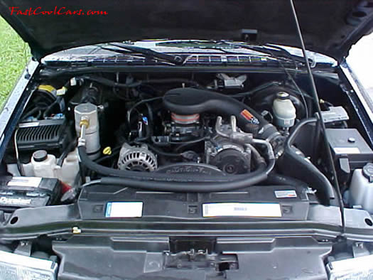 2000 Chevrolet S10 Extend cab - Three door, Low Rider - 4.3 V-6, automatic, with K&N cold air intake set-up