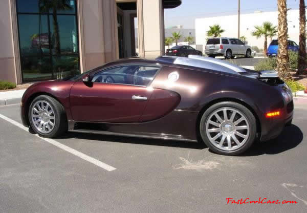 Very Fast Cool Exotic Supercar.... Bugatti, used to be the fastest production vehicle, but not anymore.
