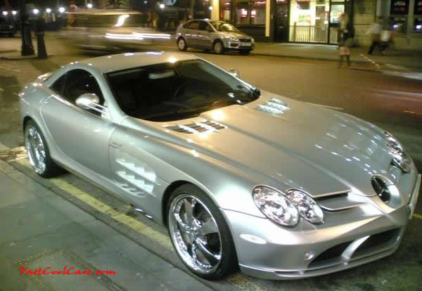 Very Fast Cool Exotic Supercar, one hot Mercedes