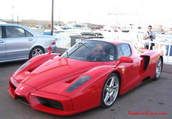 Very Fast Cool Exotic Supercar Red Ferrari Enzo
