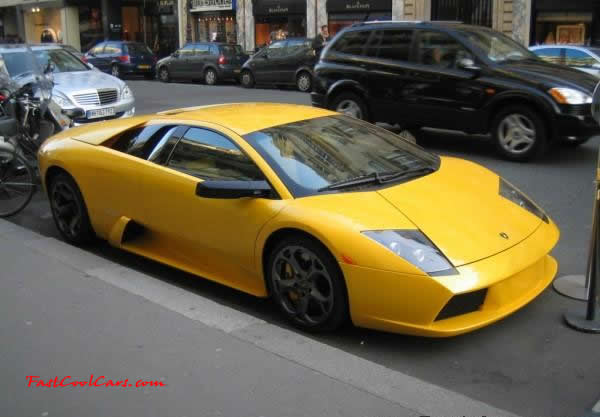 Very Fast Cool Exotic Supercar Yellow Lamborghini