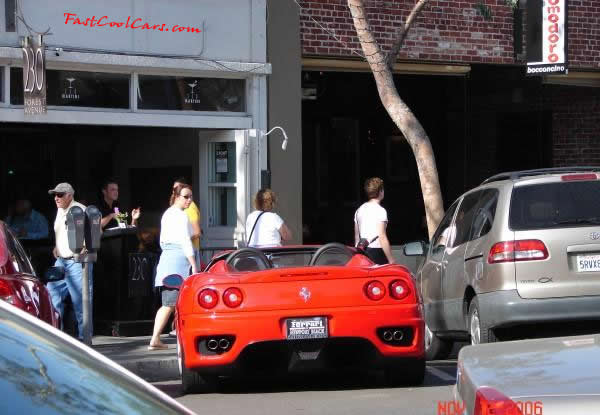 Very Fast Cool Exotic Supercar Red Convertible