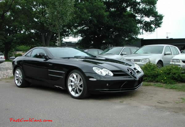 Very Fast Cool Exotic Supercar, one smokin hot Mercedes Benz.