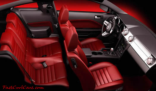 2005 Ford Mustang GT complete interior view