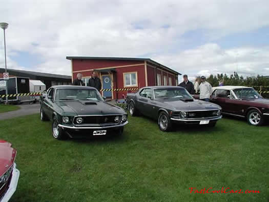 1969 Ford Mustang Mach 1 Very fastcoolcar for sure! this is a picture of it at a mustang show it looks like.