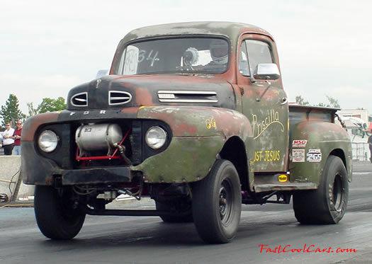 1950 Ford F1 Pick-up - This is no joke. This is Clay Allen's "Priscilla"