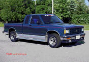1990 s10 Tahoe extended cab - the body has been completely redone