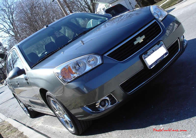 2006 Chevy Malibu LTZ. It's a 3.5 liter with a custom intake and a custom Flowmaster exhaust.