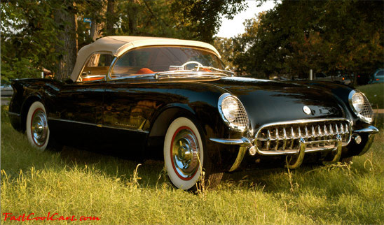 1954 Chevrolet Corvette - The second year of Corvette production, this is a rare black '54 Corvette. Fewer then a dozen were produced. - Part of a private collection... "The best little Corvette collection west of Bowling Green" 