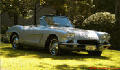 1962 Chevrolet Corvette - The last of the C1 generation. After this car, Corvette headlights were hidden for 43 years.