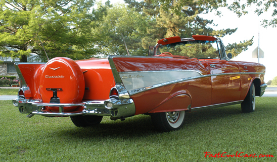 1957 Chevrolet Belair Convertible - A classic in its own right, this rare 57' Chevy Fuel-injected convertible