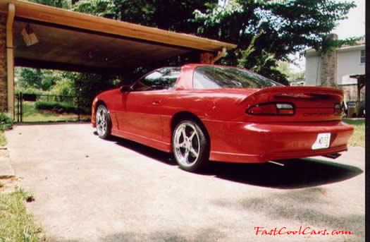 1998 Chevrolet Camaro with cool chrome corvette wheels