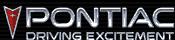 Pontiac Logo - "We build Excitement"