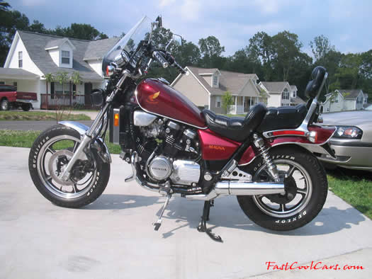 1986 Honda Magna for sale, low mileage, like new condition