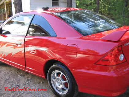 2005 Honda Civic - Very customized. Nice paint, sweet wheels, one fine whip...