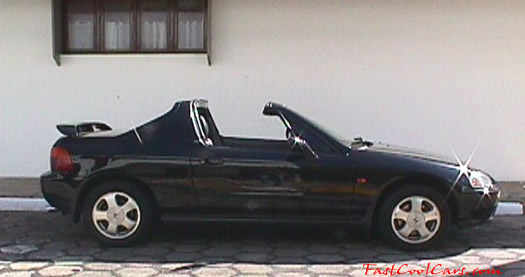 1993 Honda CRX - Car is from Brazil - Fast Cool Cars - right side view