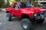 1986 Toyota pickup - The truck has a Pro-comp lift and 4:88 gears