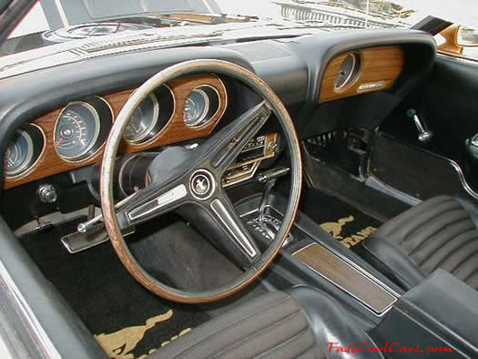 1970 Ford Mustang Mach 1 - Interior - one family owner - fastcoolcars.com