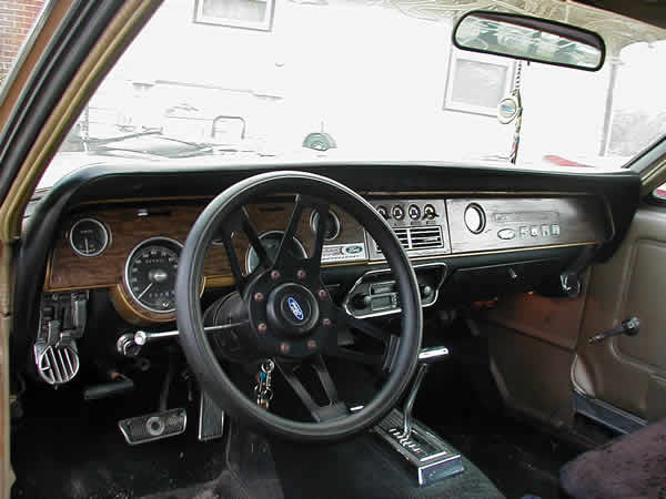 1968 Mercury Cougar cool interior picture fastcoolcars.com