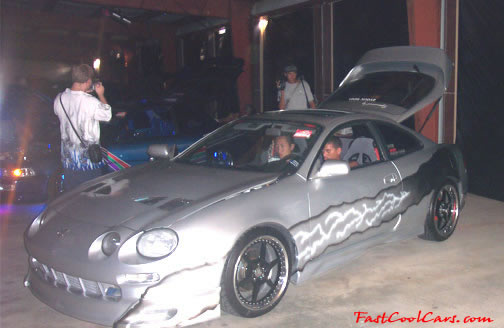 Lowriders that have been lowered, dropped, slammed, and scraping. Toyota Supra low rider.