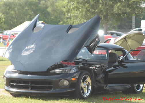 Lowriders that have been lowered, dropped, slammed, and scraping, Dodge Viper.