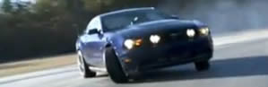 World record drifting in a 2010 Ford Mustang GT, bone stock.