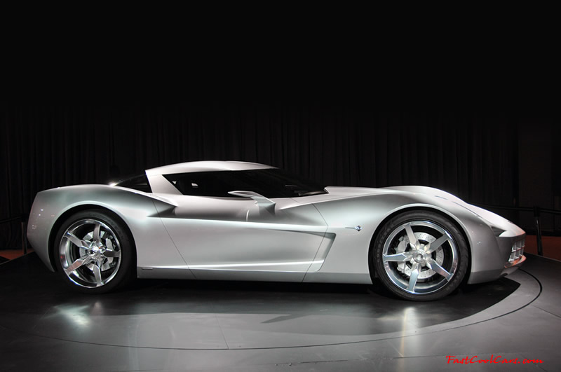 2011 Corvette Stingray - Among the four new movie characters is Sideswipe - a stylized Corvette vision concept vehicle. Sideswipe takes the form of a sleek, vision concept dreamed up by the Corvette designers at GM.