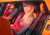 Pretty models sitting in a Koenigsegg for a picture shoot forthe new movie Redline due to come out in April 2007.