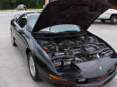 1993 Camaro Z28, LT1, 6 speed, right front angle view, under hood