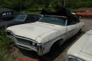 1969 Chevrolet Impala Convertible - No motor - $950 - Rare collectible vintage classic cars for sale.