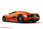 7th Fastest Car in the World is the Koenigsegg CCX, top speed of 241 mph
