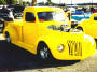 Show Truck, nice yellow paint, check out the engine.